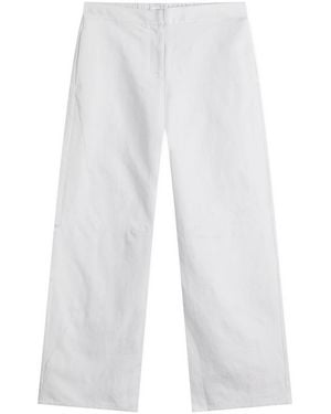 Samsøe & Samsøe Saroko Parachute Trousers - White