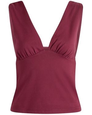Tala 365 Cupro Twist Vest - Red