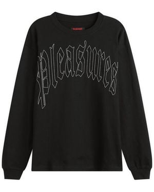 Pleasures Twitch Long Sleeve T-Shirt - Black