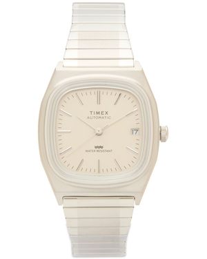 Timex Automatic 1983 E-Line Reissue 34Mm Watch - Natural