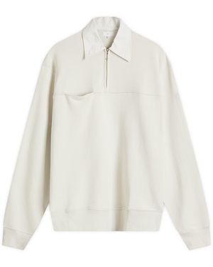 Lady White Co. Anderson Quarter Zip - White