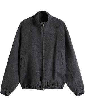 NOTHING WRITTEN Plaza Zip Blouson - Black