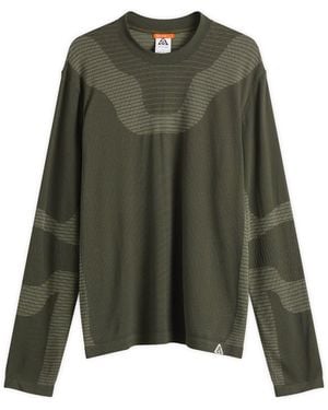 Nike Acg 'Delta River' Long Sleeve T-Shirt - Green