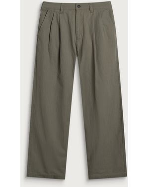 Butter Goods Pleated Trousers - Grey
