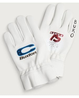 Cole Buxton End. X Vintage Racing Glove - White