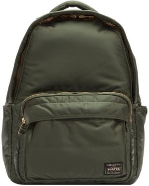 Porter-Yoshida and Co Sustainable Nylon Tanker Backpack - Green
