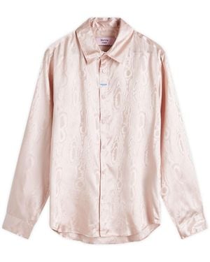 Martine Rose Silk Shirt - Pink
