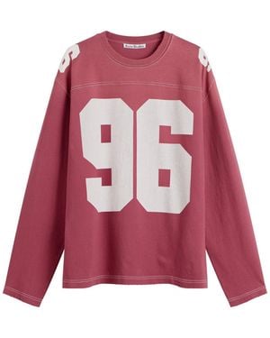 Acne Studios Exfold Long Sleeve Jersey - Pink