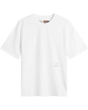 Drake's X Nanga Graphic T-Shirt - White