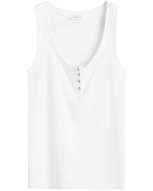 Anine Bing Alessia Tank Top - White