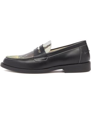 Duke & Dexter Wilde Wheat Field Penny Loafer - Black