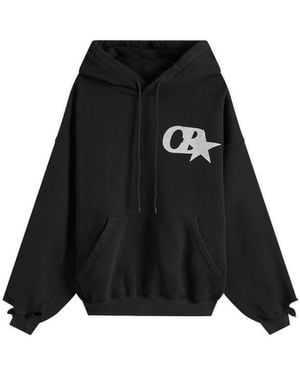 Cole Buxton Cb Star Distressed Pocket Hoodie - Black