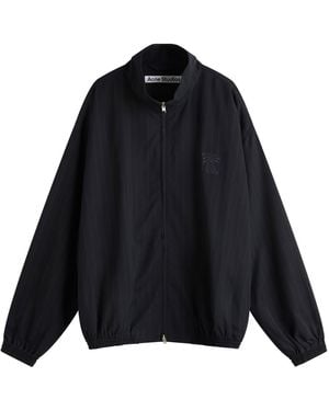 Acne Studios Olandios Vis Pinstripe Blouson - Black
