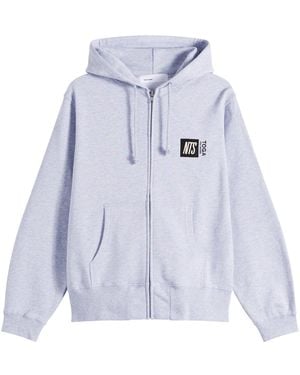 Toga Toga X Nts Full Zip Hoodie - Blue