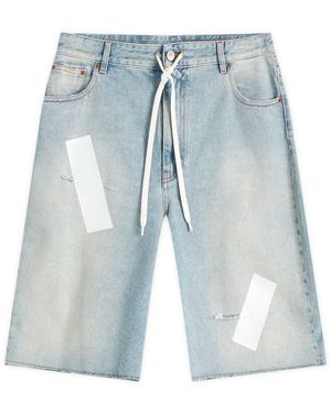 MM6 by Maison Margiela Denim Shorts - Blue