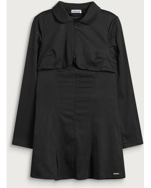 Peachy Den Twiggy Double Dress - Black