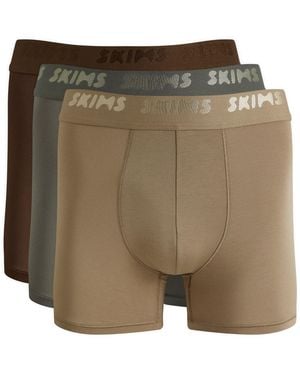 Skims Stretch Boxer Brief 3" - Green