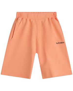 No Problemo Mini Problemo Sweatshorts - Orange