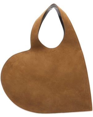 Coperni Double Heart Tote - Brown