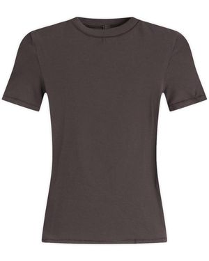 Skims Cotton Jersey T-Shirt - Gray