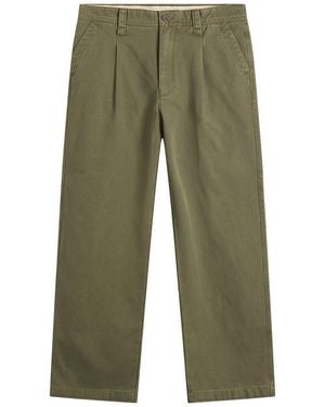 BOUND Heavy Canvas Workwear Pants - Green