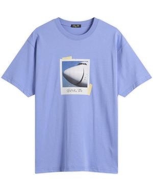 Dime Plane T-Shirt - Blue
