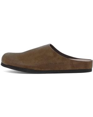 Common Projects By Common Projects Suede Clog - Brown