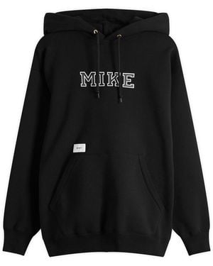 WTAPS 19 Phonetic Print Hoodie - Black