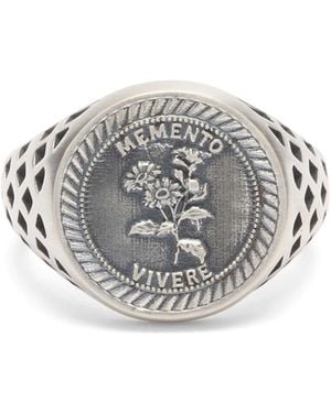 Serge Denimes Memento Ring - Gray