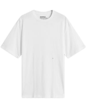 Nanamica Loopwheel Coolmax Jersey T-Shirt - White