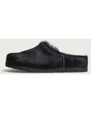 UGG Otzo Calf Hair Clog - Black