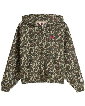 ICECREAM Zip Through Hoodie - Green