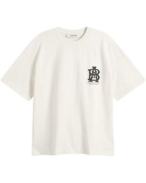 About Blank Disc T-Shirt - White