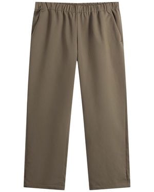 Goldwin Wide Ankle Easy Trousers - Brown