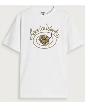 Service Works Spaghetti T-Shirt - White