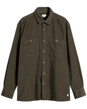 Armor Lux Corduroy Overshirt - Green