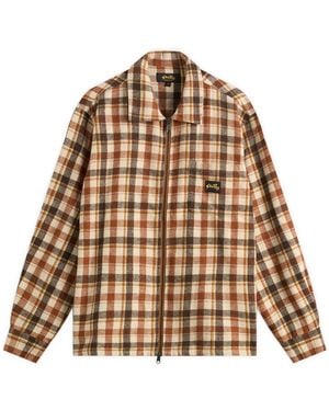 Stan Ray Zip Shirt - Brown