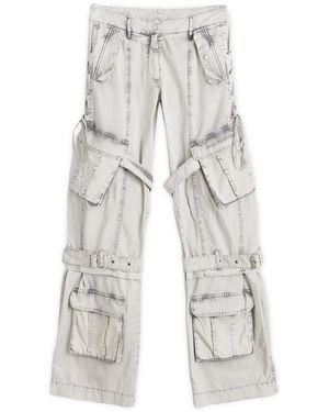 Acne Studios Baggy Cargo Jeans - Gray