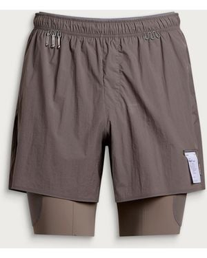 Satisfy Rippy Cordura 8" Shorts - Grey