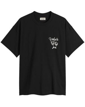 Sundays Wine T-Shirt - Black