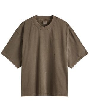 Won Hundred Houston Italic T-Shirt - Brown