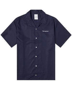 Uniform Experiment Washable Rayon Vacation Shirt - Blue
