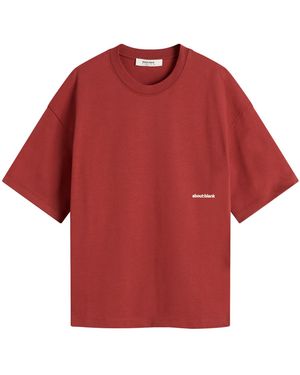 About Blank Box Logo T-Shirt - Red