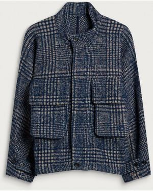 Ganter Wool Peveril Jacket - Blue