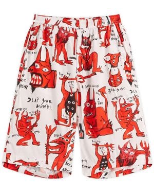 Endless Joy Devil Shorts - Red
