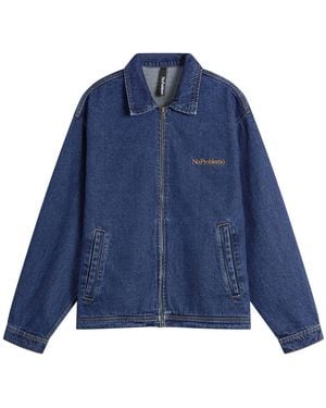 No Problemo Nayoko Heavyweight Denim Jacket - Blue