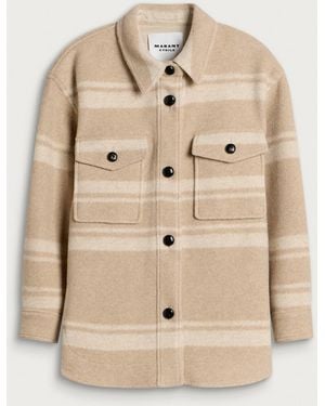 Isabel Marant Étoile Harveli Shirt Jacket - Natural
