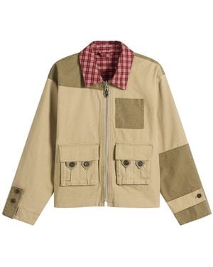Damson Madder Marcelle Barn Jacket - Green