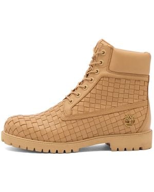 Timberland 6 Inch Woven Lace Boot - Brown