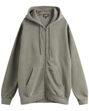 Stan Ray Patch Zip Hoodie - Gray